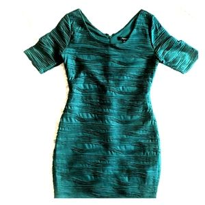(SOLD) Emerald Green Cocktail Dress